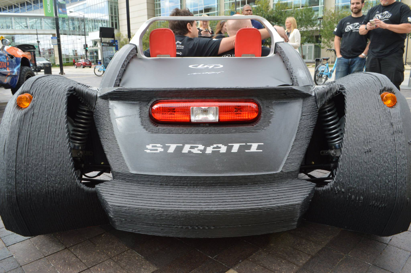 Illustration for article titled The Local Motors 3D Printed Car is Uber Techy Cool